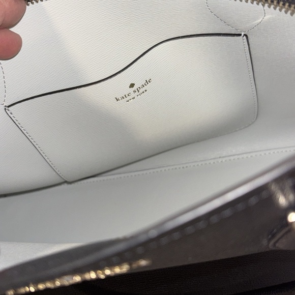 Kate Spade Black Leather Satchel - Picture 4 of 10